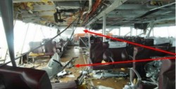Explosión de ferry fue provocada por explosivo improvisado