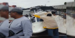 Reportan cuatro heridos por desplome de helicóptero