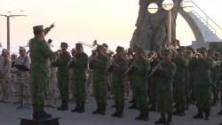 Deleitan con concierto musical bandas militares