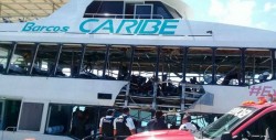 Descartan atentado en explosión de ferry
