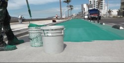 Se espera lista la ciclovía del malecón dentro de tres semanas