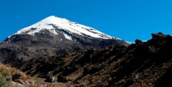 INAH halla sitio arqueológico en ladera del Pico de Orizaba