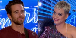 #Video El coqueteo intenso entre Katy Perry y concursante de American Idol