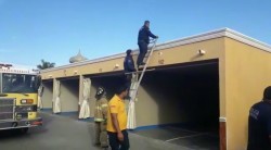 Cuerpos de auxilio evitan tragedia en motel de Los Mochis