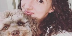 #Foto El perro con 'rostro humano' causa furor en internet