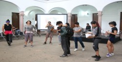 El pensamiento del artista expuesto en charla interactiva