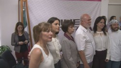 Asiste coordinadora de campaña de AMLO a solicitud de registro de Manuel Clouthier