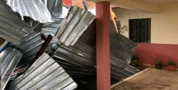 Remolino afecta 14 viviendas en San Cristóbal de las Casas