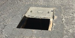 Registro abierto de una compañía telefónica