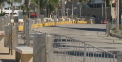 Exijen que se retiren las vallas en la Sánchez Taboada