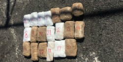 Familia transportaba droga, son descubiertos