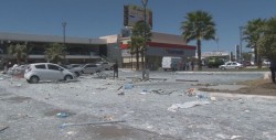 Confirma FGE denuncias por daños originados por explosión en plaza