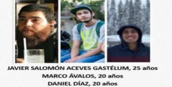 Comando armado levanta a tres estudiantes
