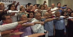 Toman protesta a la coordinación estatal de campaña de José Antonio Meade
