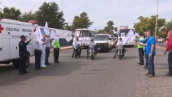 Realizan desfile de educación vial