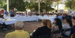 Realizan mesa de inclusión en Aguaruto