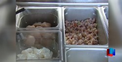 No mariscos crudos
