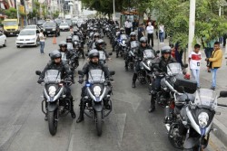 Entrega 100 motopatrullas gobierno del estado