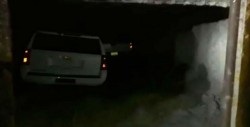 Hallan 'narcotúnel' con camionetas blindadas