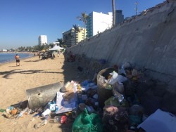 Recogen la basura hasta 4 veces al día, habrá sanciones