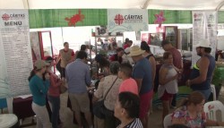 Invita Cáritas Mazatlán a consumir en la Feria del Pescado