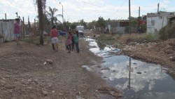 Aguas negras inundan Rincón del Parque