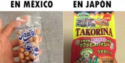 ¡Cacahuates japoneses se llaman mexicanos en Japón!