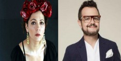 Natalia Lafourcade y Aleks Syntek  en Los Mochis