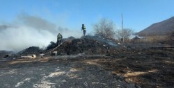 Fuerte incendio por la México 15
