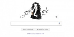 Google rinde tributo a María Félix con doodle
