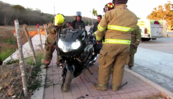 Accidentes leves de motocilistas: Jiménez Lugo