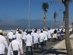 Médicos realizan marcha pacífica en Mazatlán