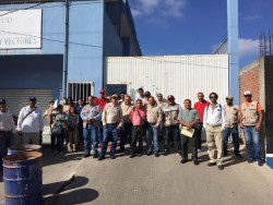 Paran labores trabajadores de Vectores