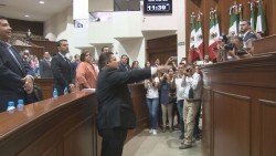 Toman protesta a alcalde sustituto de Navolato