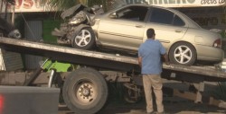 Accidente tipo choque y atropellamiento sobre Av.México 68