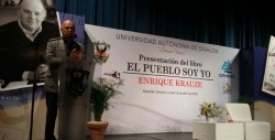 Presentan libro “El pueblo Soy yo" de Enrique Krauze