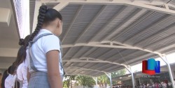 Supervisan obra en escuela