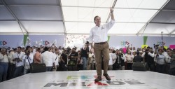 Meade promete “terminar” un acueducto que no existe en Tixtla, Guerrero