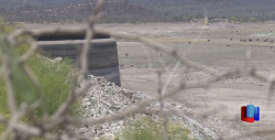 Un panorama desolador presenta la presa Álvaro Obregón