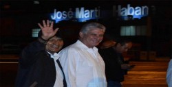 Evo Morales llega a La Habana para reunirse con el nuevo presidente cubano