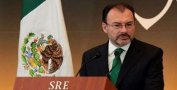 Inaceptable condicionar renegociación TLCAN: Videgaray
