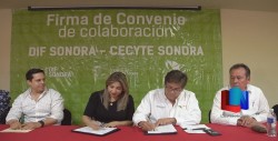 Trabajarán DIF Sonora y CECYTES en temas de prevención