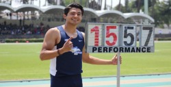 Victor Castro logra oro en salto triple