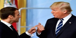 Macron deja claros sus contrastes con Trump en su discurso ante Congreso EEUU