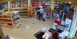Carnicero logra someter a asaltante armado