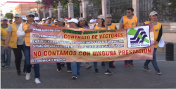 Sector de vectores exigen prestaciones laborales