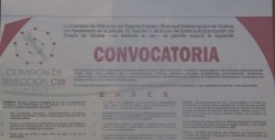 Abren convocatoria para aspirantes al Sistema Anticorrupción