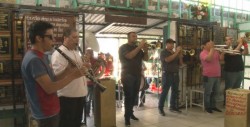 Día de fiesta en la capilla de Malverde