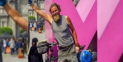 Ciclista alemán desaparece en México