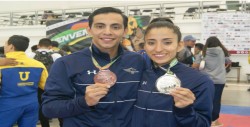 Yamilet Terrazas da oro a la UAS en Karate